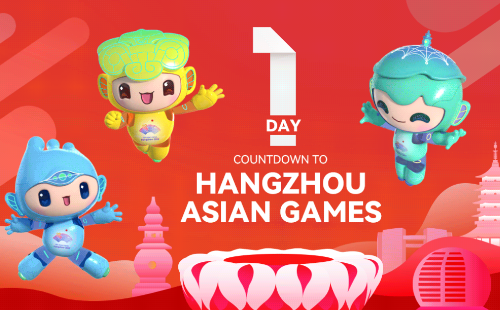 1-day countdown to Asian Games