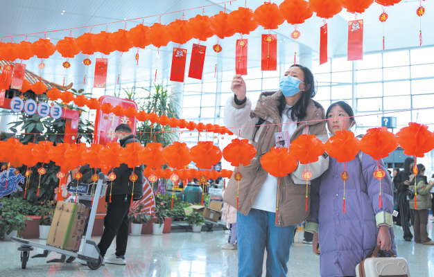 Wenzhou Airport operates smoothly during Spring Festival travel rush