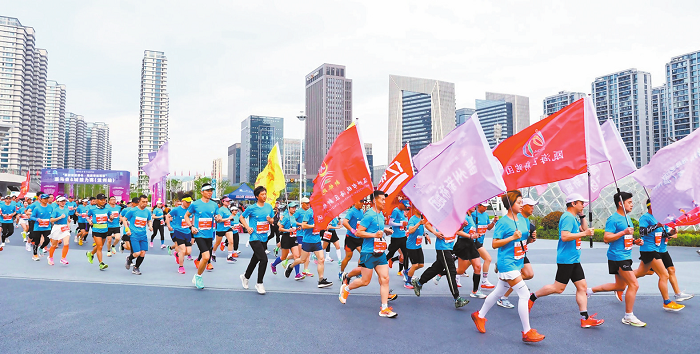 Relay race held for Asian Games