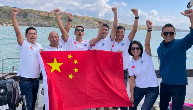 Wenzhou swimmers triumph over English Channel crossing challenge
