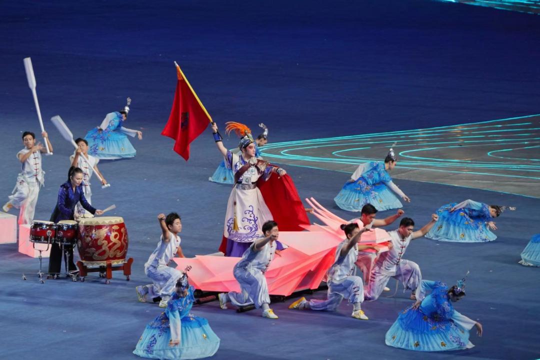 Performance at 19th Asian Games opening ceremony spotlights Wenzhou