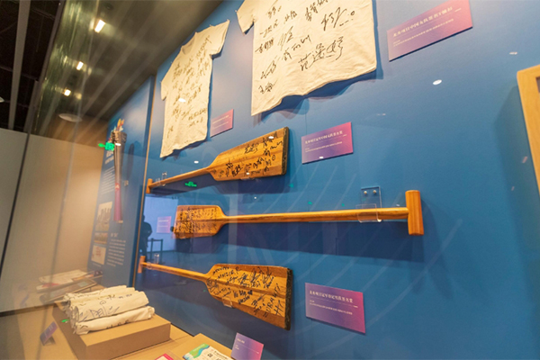 Dragon boat culture museum attracts visitors with Asian Games section