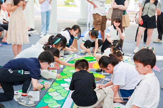 Wenzhou greets Asian Games with a painting competition