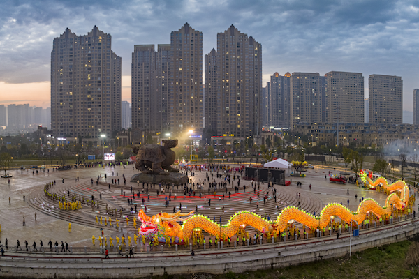 99-meter Aojiang dragon awakens in Wenzhou