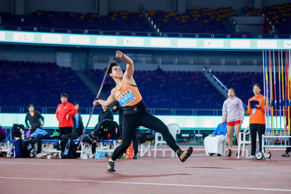 Wenzhou's Dai Qianqian sets personal best in National Athletics Grand Prix