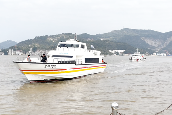 Fujian-Taiwan ship route sees record passenger trips