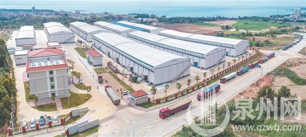 Jinjiang grain reserve warehouse put in use 