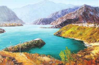 Art exhibit on the theme of the Tao River Diversion Project in Dingxi