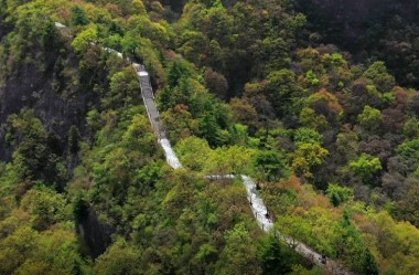 Introduction of tourist track of Kongtong Mountain