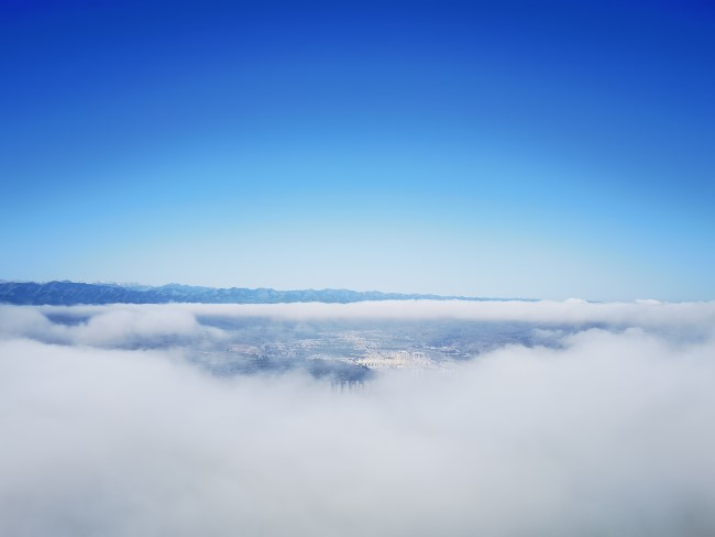 Clouds create captivating views in Dingxi