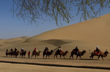 Tourism picks up in Dunhuang's scenic areas