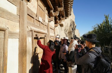 Annual artist visit to Dunhuang