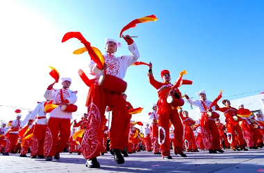 Gansu's cultural heritage comes alive in Chinese New Year celebration