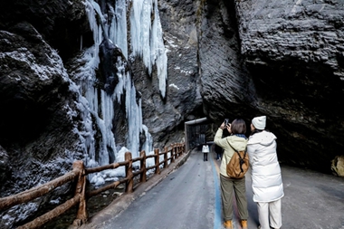 Guanegou: A winter wonderland in Gansu