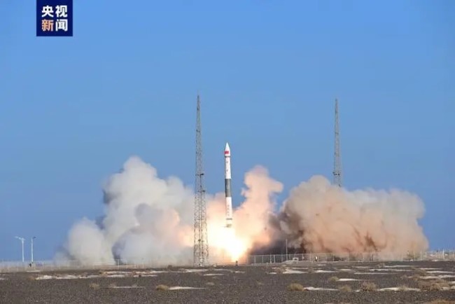 Rocket lifts four satellites into orbit