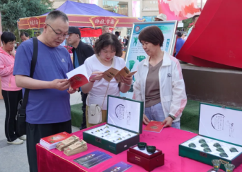Intangible cultural heritage shopping festival opens in Jiuquan