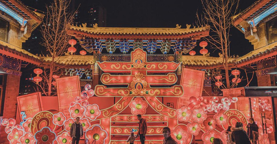 Lanterns in Lanzhou shine bright for new year.jpg