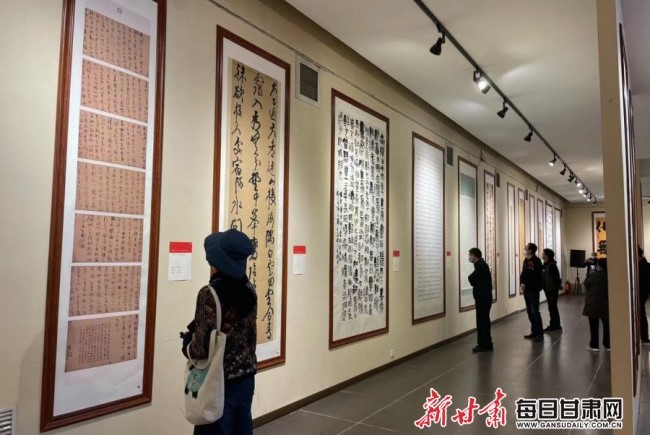 Calligraphy works from ancient Dunhuang on show