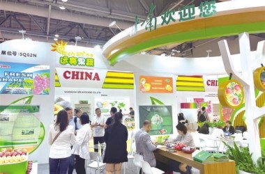 Gansu agri-products shine at Asia Fruit Logistica exhibit