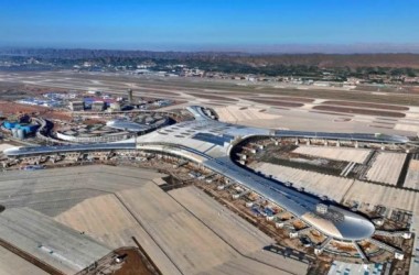 Lanzhou Zhongchuan International Airport is undergoing expansion