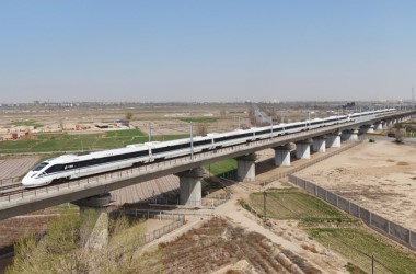 New progress in high-speed railway construction in Lanzhou