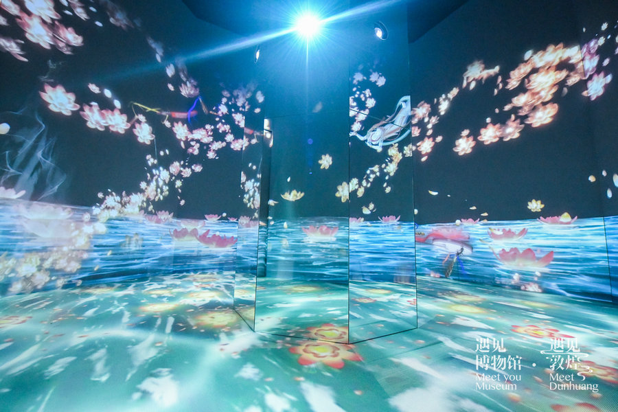 Digital immersive exhibition enlivens Dunhuang legacy.jpg