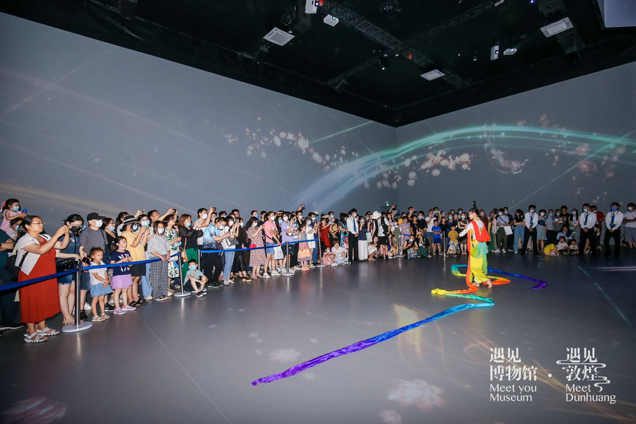 Digital immersive exhibition enlivens Dunhuang legacy.jpg