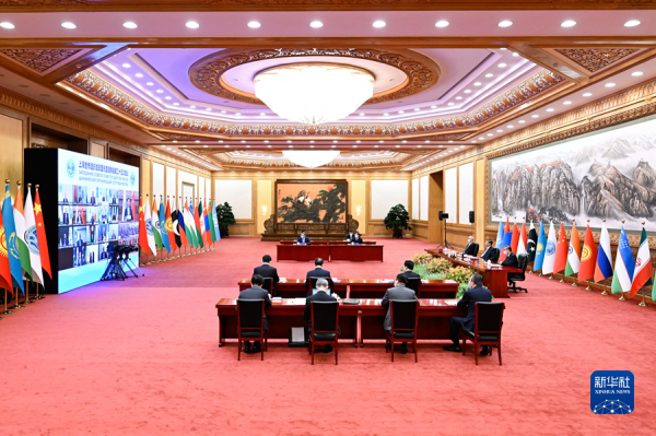 Xi Jinping Attends the 23rd Meeting of the Council of Heads of State of the Shanghai Cooperation Organization and Delivers Important Statement2.jpg