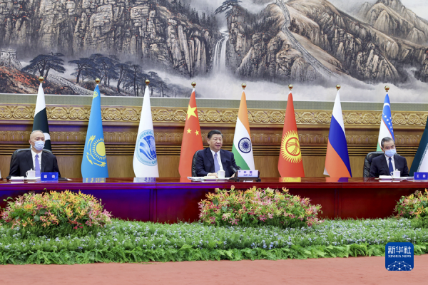 Xi Jinping Attends the 23rd Meeting of the Council of Heads of State of the Shanghai Cooperation Organization and Delivers Important Statement4.jpg