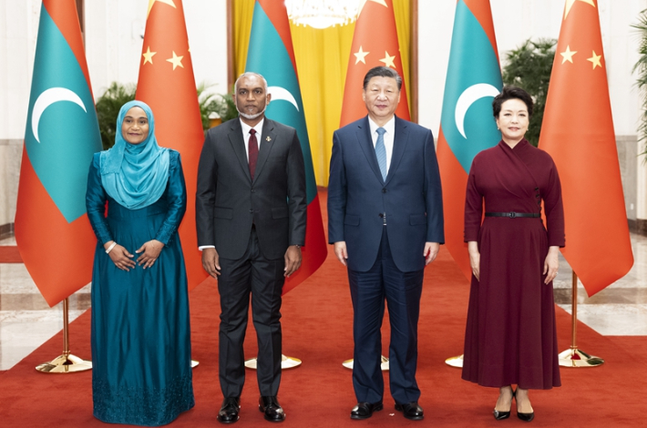 China, Maldives upgrade ties as presidents hold talks