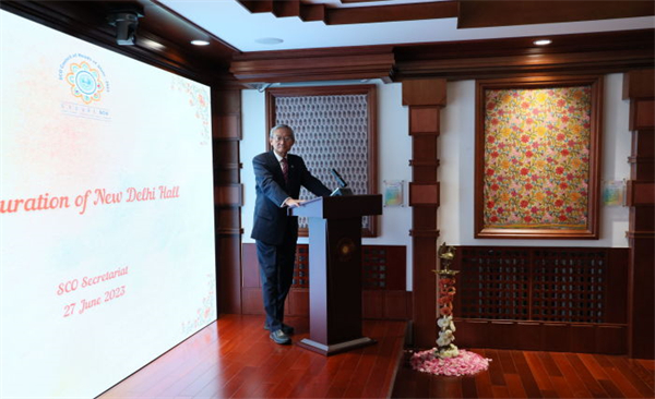 New Delhi Hall opens at SCO Secretariat