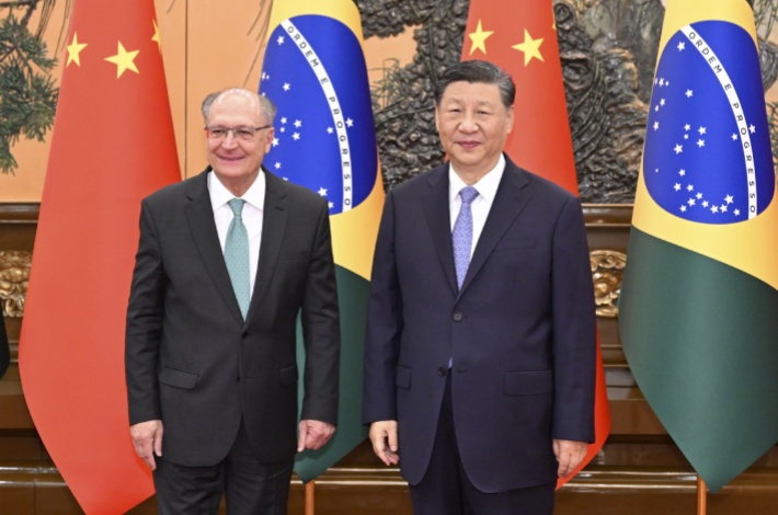 Xi meets Brazilian vice president