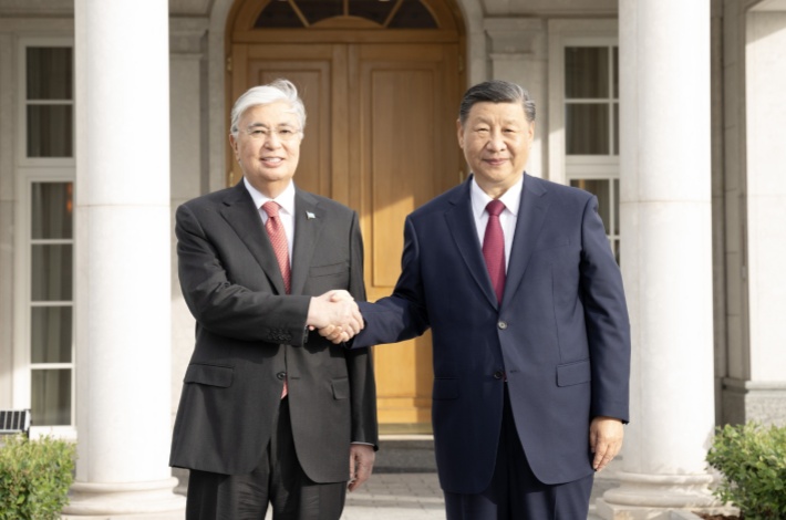 Xi hails uniqueness of China-Kazakhstan partnership