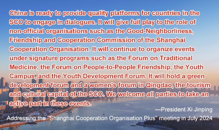 President Xi Jinping addressing the 