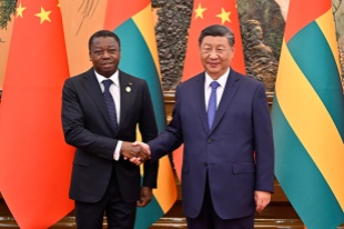 Chinese, Togolese presidents meet in Beijing, elevate bilateral ties