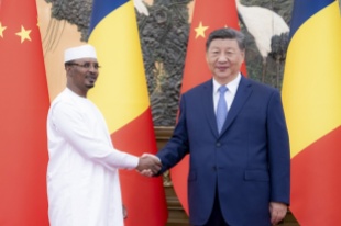 Chinese, Chadian presidents elevate bilateral ties