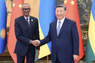 Chinese, Rwandan presidents announce elevation of bilateral ties