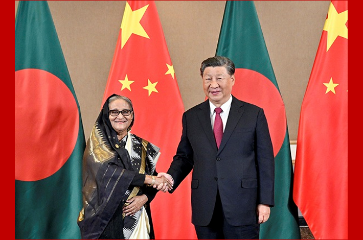 Xi calls for high-quality Belt and Road cooperation between China, Bangladesh