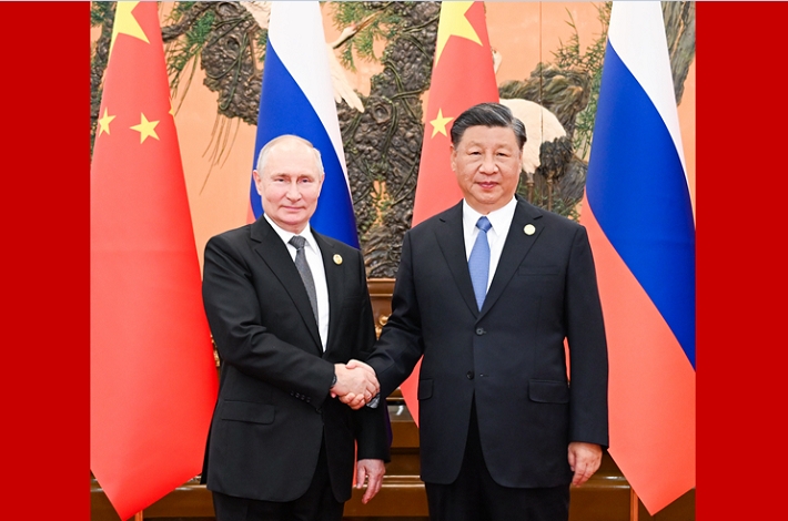 Xi, Putin hold talks in Beijing