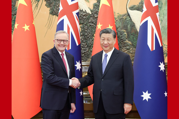 ​China, Australia embark on right path of improving ties: Xi