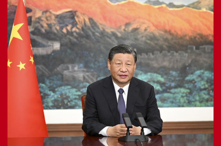 Xi calls for letting internet better benefit people of all countries