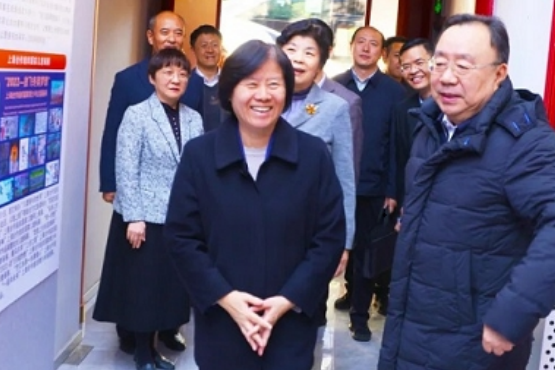 Shen Yueyue visits GNFCC Secretariat
