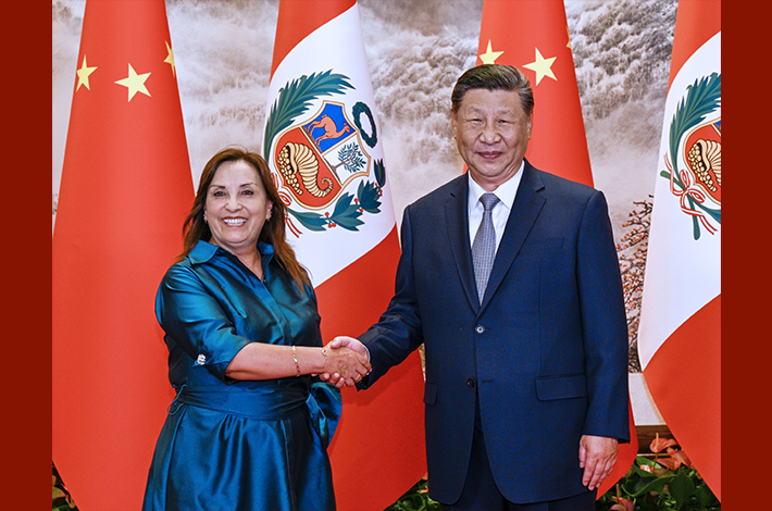 China ready to advance comprehensive strategic partnership with Peru to new heights: Xi