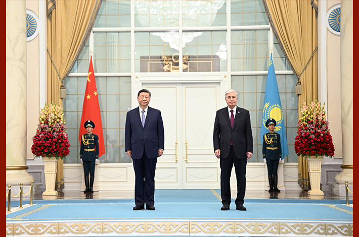 Xi says ready to join Tokayev for more substantive, dynamic China-Kazakhstan community with shared future