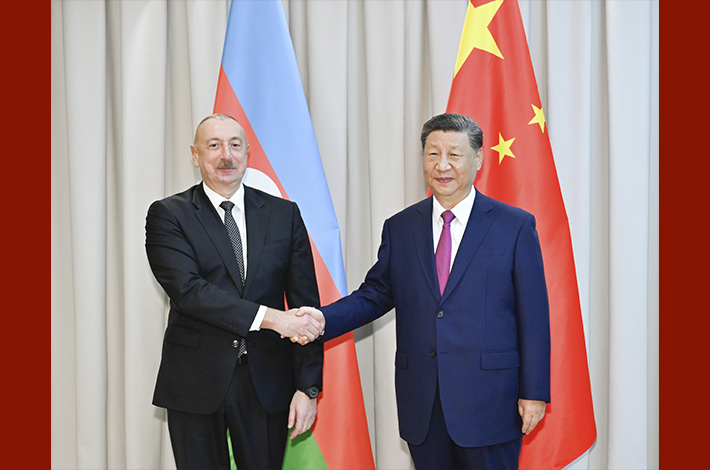 Xi says China, Azerbaijan upgrade bilateral relations to strategic partnership