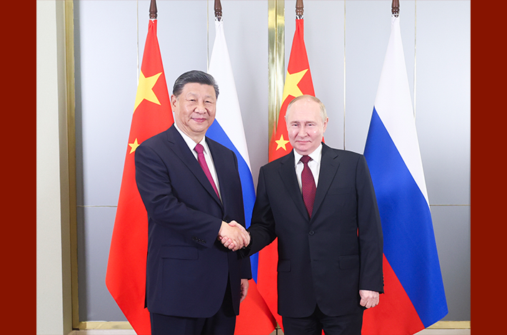 Xi urges China, Russia to continue strengthening alignment of development strategies