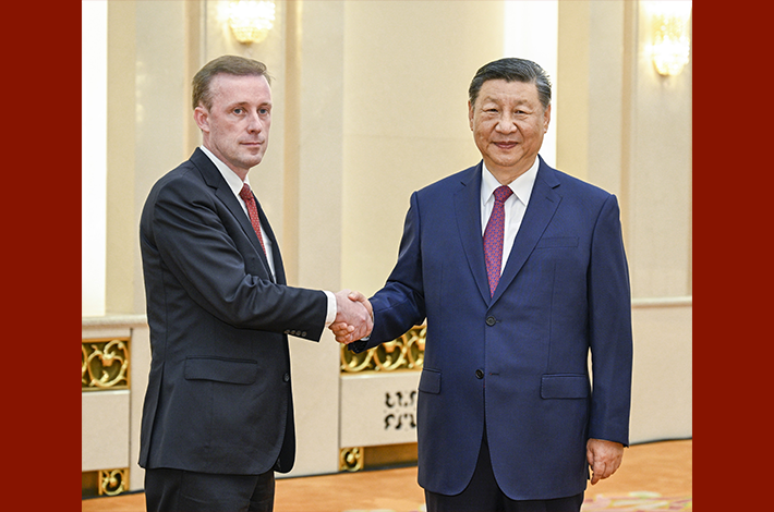 Xi meets U.S. national security advisor