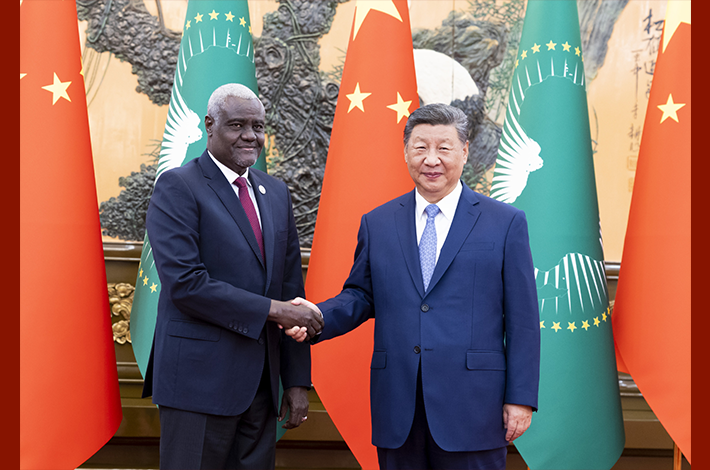 Xi meets African Union Commission chairperson