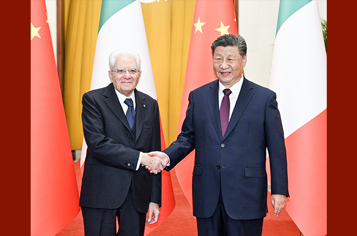  Xi urges China-Italy cooperation for building better world