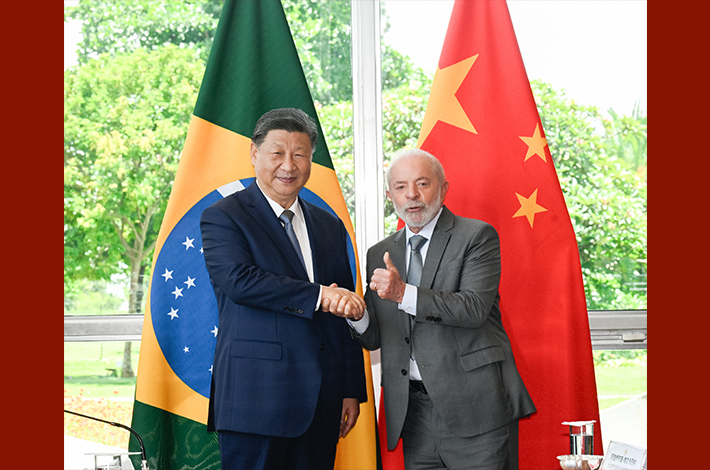 China, Brazil decide to elevate ties in Xi, Lula meeting